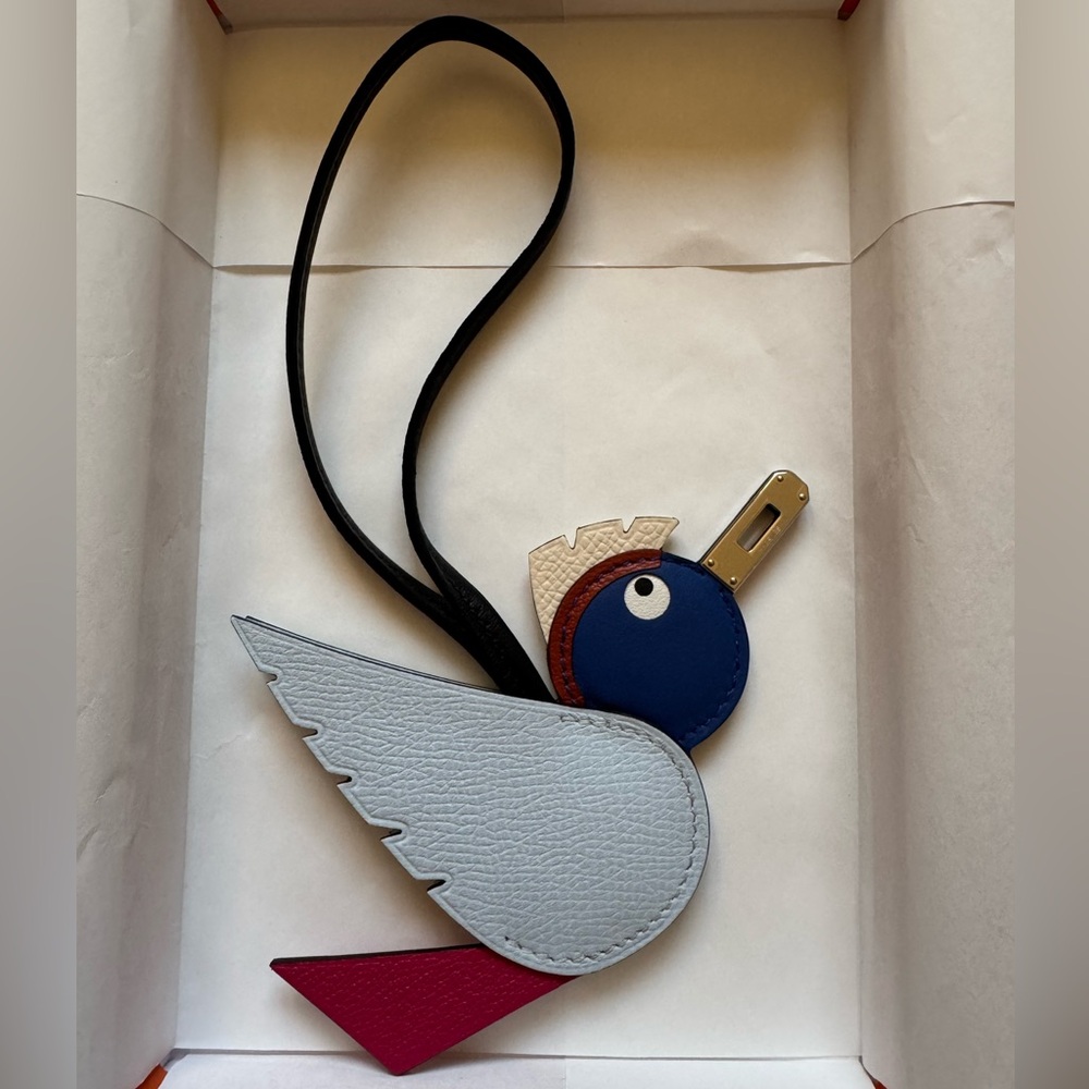 💞Authentic💞Hermes Birdy Bag Charm - BRAND NEW/ NEVER WORN
